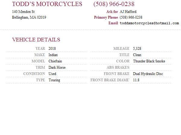 2018 Indian, schwarz, Import USA — Foto 11 z 11