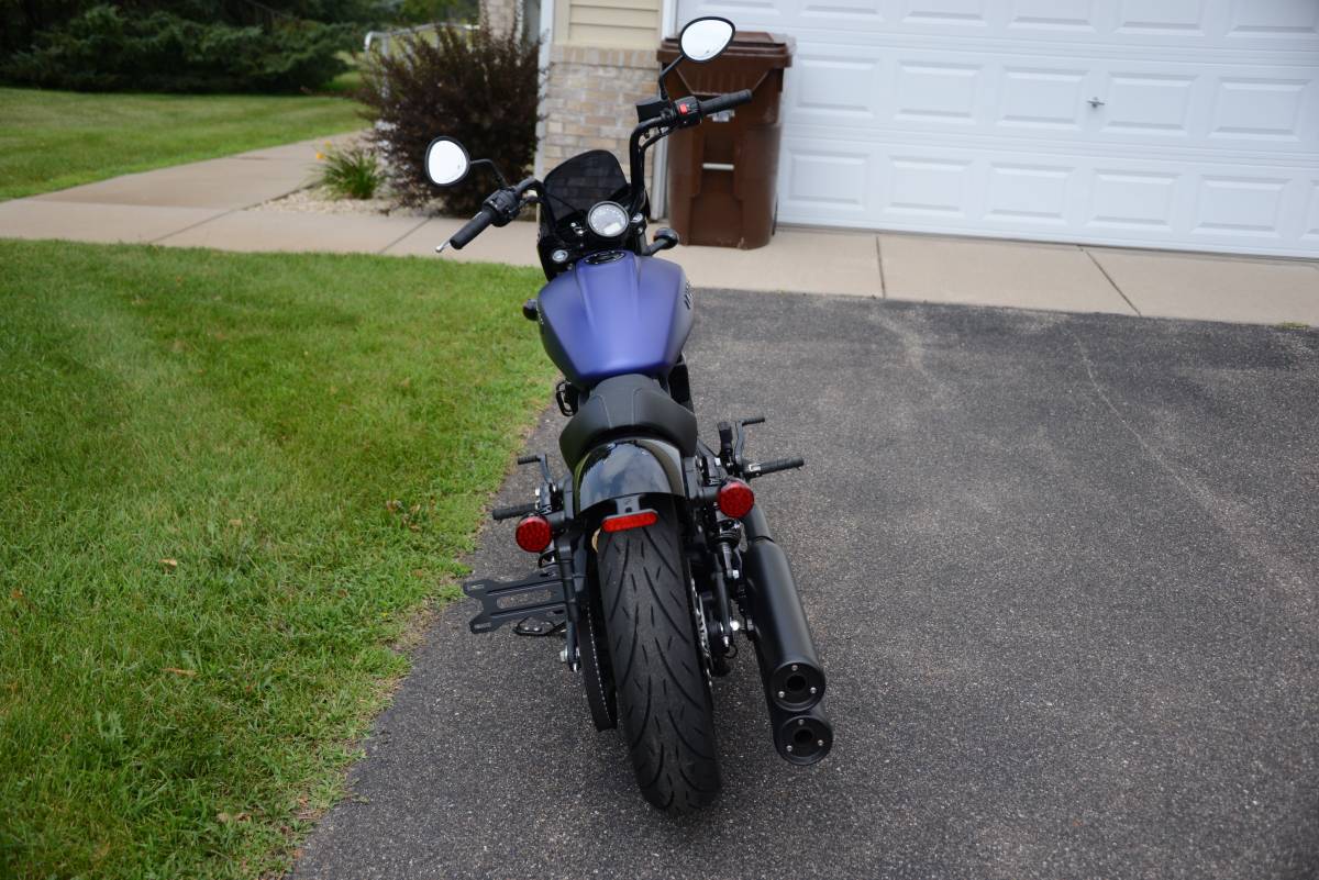 2024 Indian, blau, Import USA — Foto 5 z 6