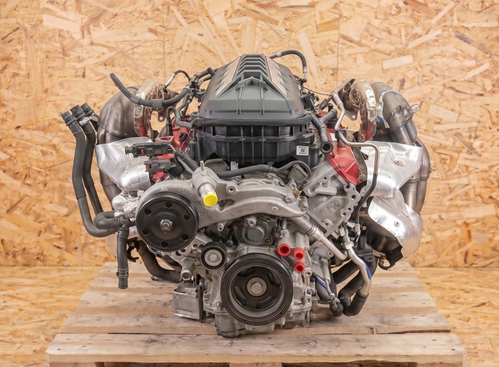kompletní motor Chevrolet Corvette C8 Stingray 6.2 V8 2023r - Lt2, Auf Lager in der EU — Foto 1