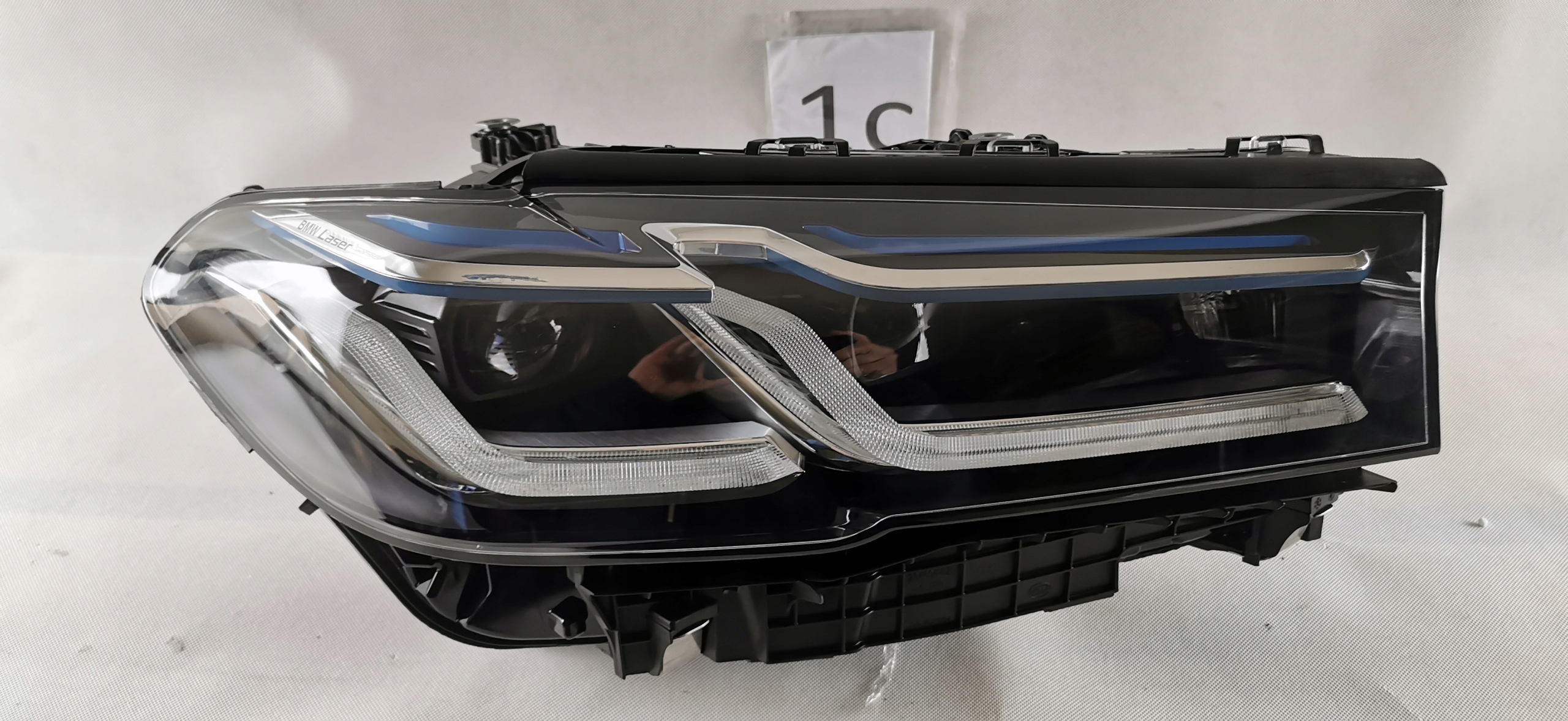 světlomet pravá světlomet BMW 5 G30 G31 facelift Laser LED, Auf Lager in der EU — Foto 1
