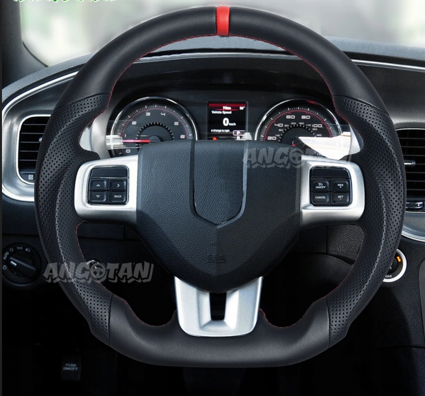kožený volant na Dodge Charger Challenger Durango 2011-2014, Auf Lager in der EU — Foto 1