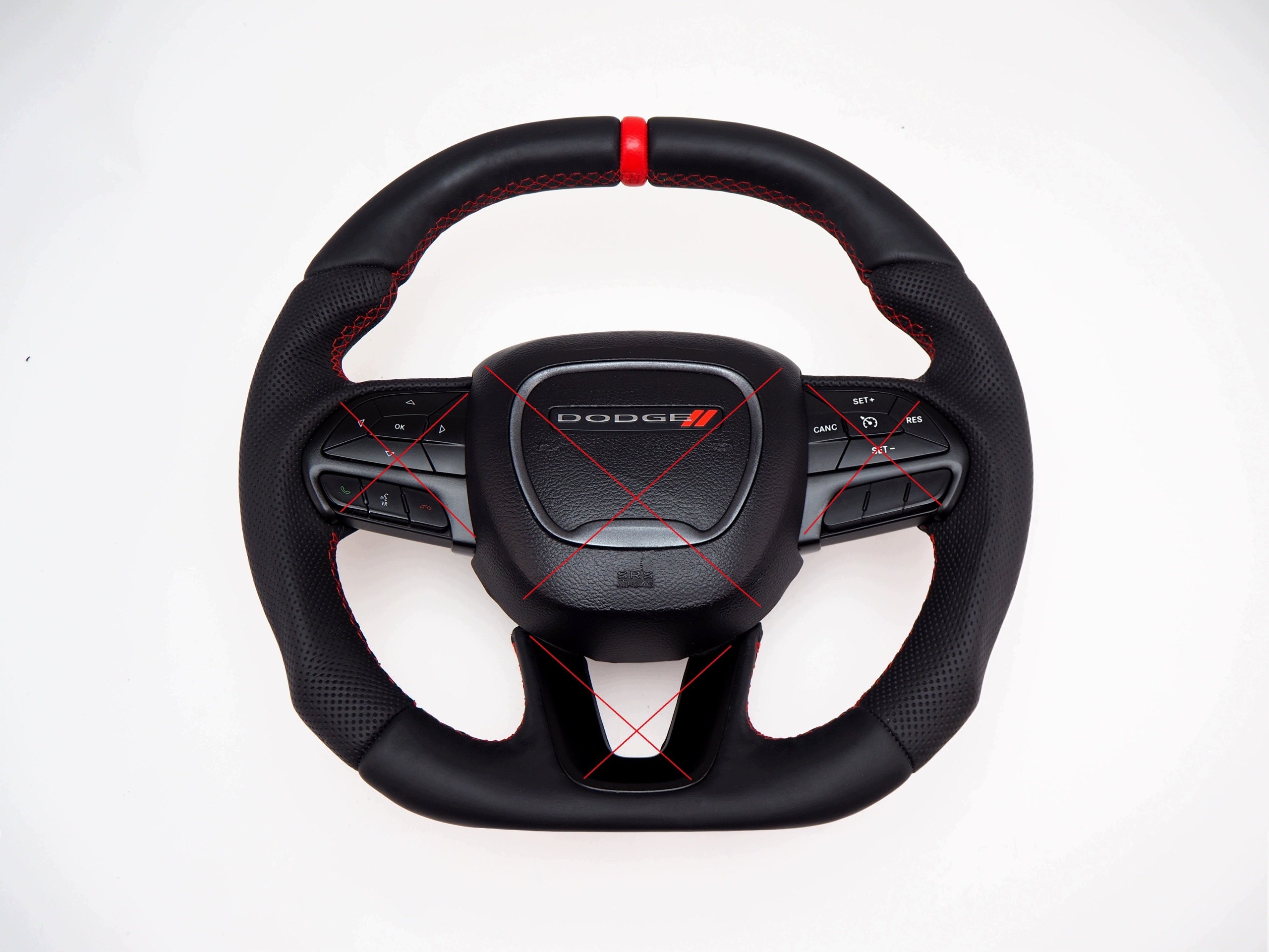 volant Mk7 DODGE Challenger Charger Durango bicepsy plaski dól sportowa, Auf Lager in der EU — Foto 1