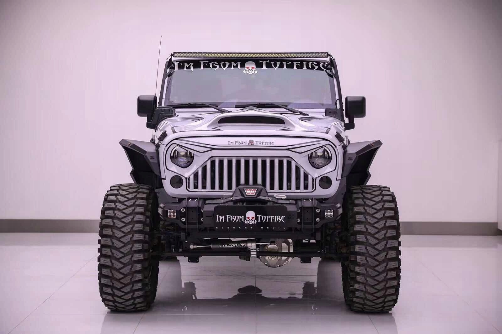 nárazník přední TopFire Marauder Jeep Wrangler JK, Auf Lager in der EU — Foto 1
