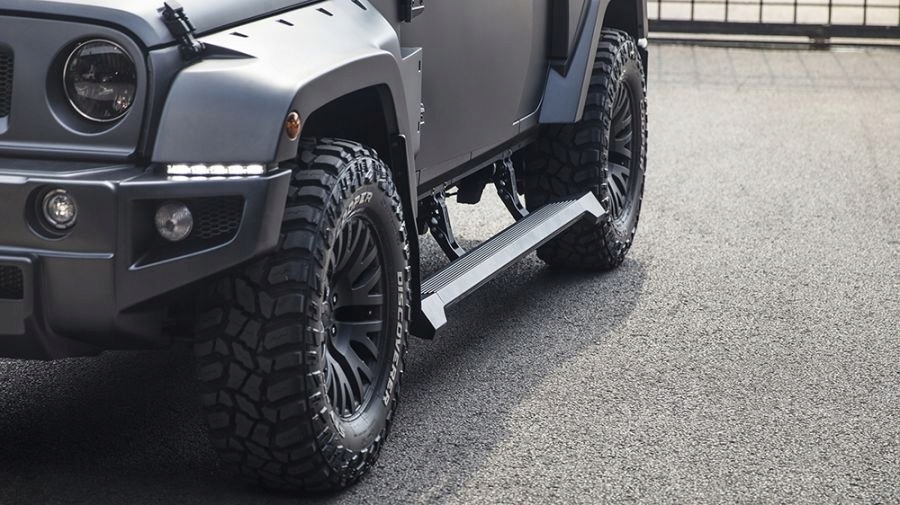 Progi elektrické Jeep Wrangler 4D - TXJK 1601-1, Auf Lager in der EU — Foto 1