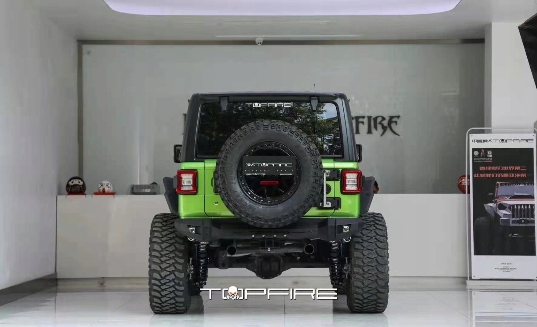 nárazník zadní TopFire Marauder Jeep Wrangler JL, Auf Lager in der EU — Foto 1