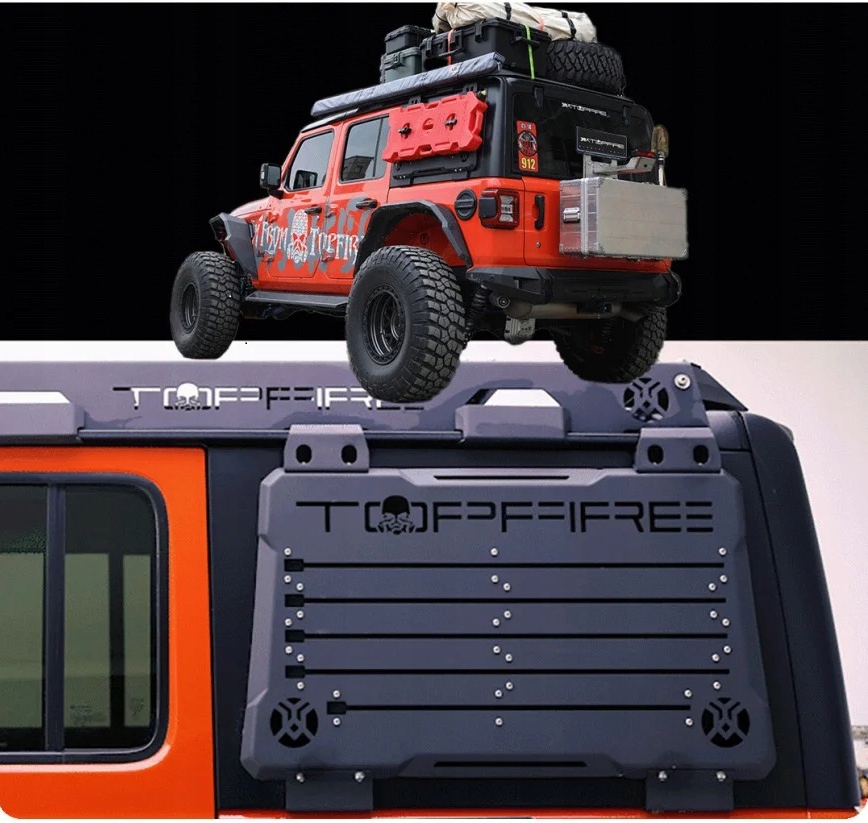 Panele bocznych szyb kpl. P+L Jeep Wrangler JLU, Auf Lager in der EU — Foto 1