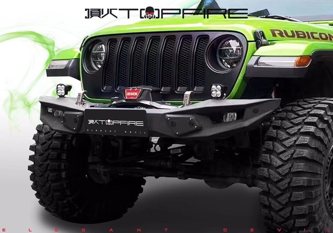 nárazník přední TopFire BLADE - Jeep Wrangler JL, Auf Lager in der EU — Foto 1