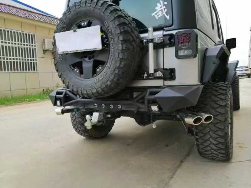 tlumič výfuku Jeep Wrangler JL - TXJL P002-1, Auf Lager in der EU — Foto 1