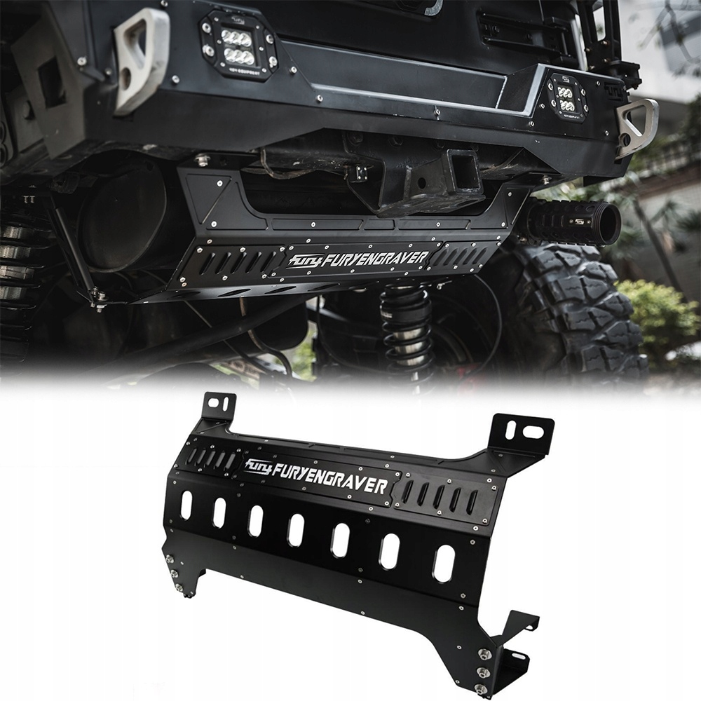 kryt tlumiče výfuku FURY Jeep Wrangler JL/ JK, Auf Lager in der EU — Foto 1