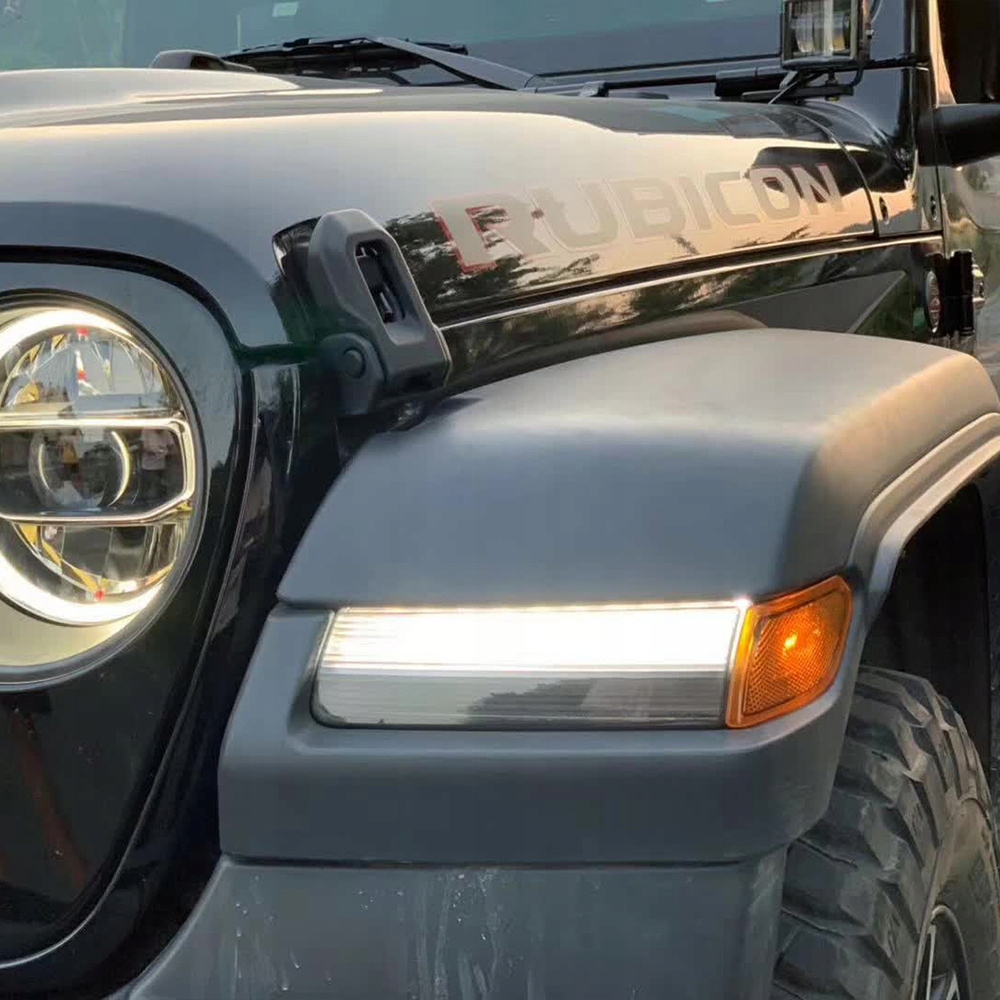 světlomety na poszerzen Jeep Wrangler JL / JT, Auf Lager in der EU — Foto 1