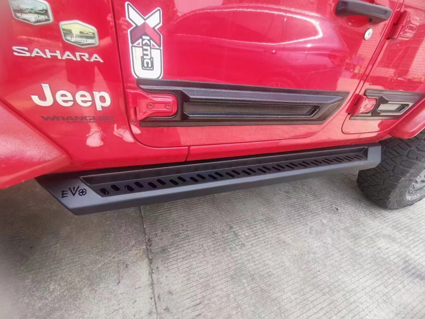 Progi stalowe EVO Jeep Wrangler JLU, Auf Lager in der EU — Foto 1