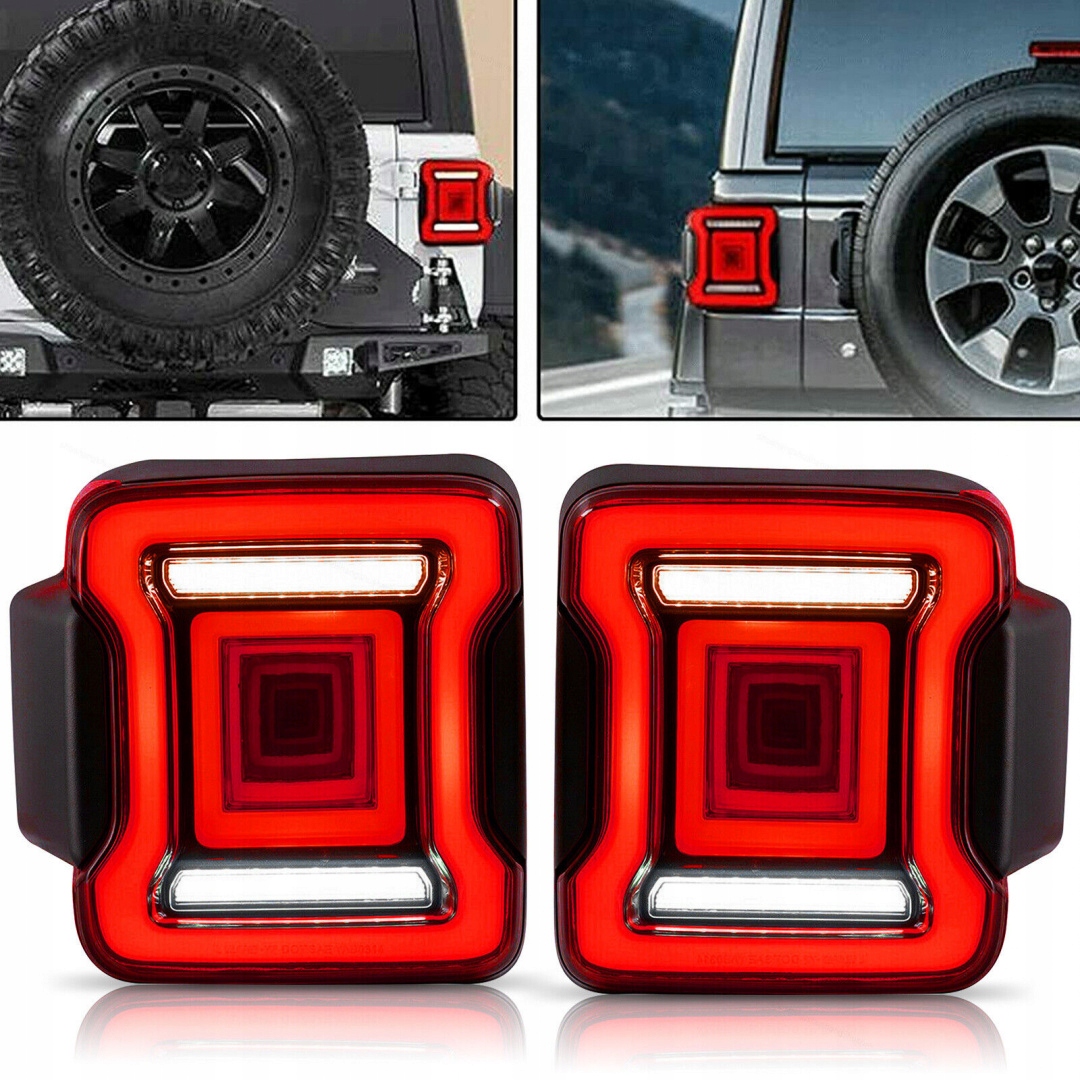 světlomety zadní LED Jeep Wrangler JK /JKU, Auf Lager in der EU — Foto 1