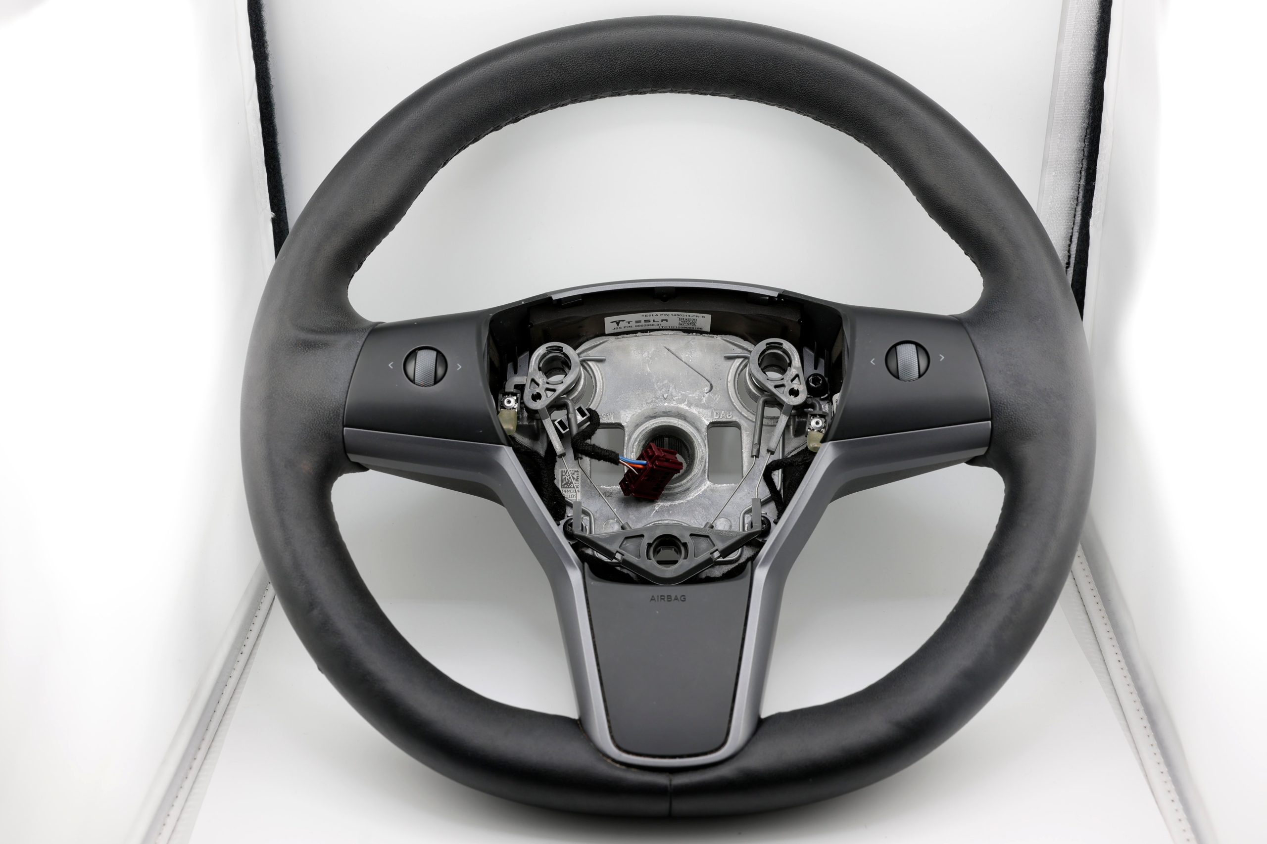 volant kožený Multifunkcyjna Tesla Model 3 Y 1490214-cn-b OE Eu, Auf Lager in der EU — Foto 1