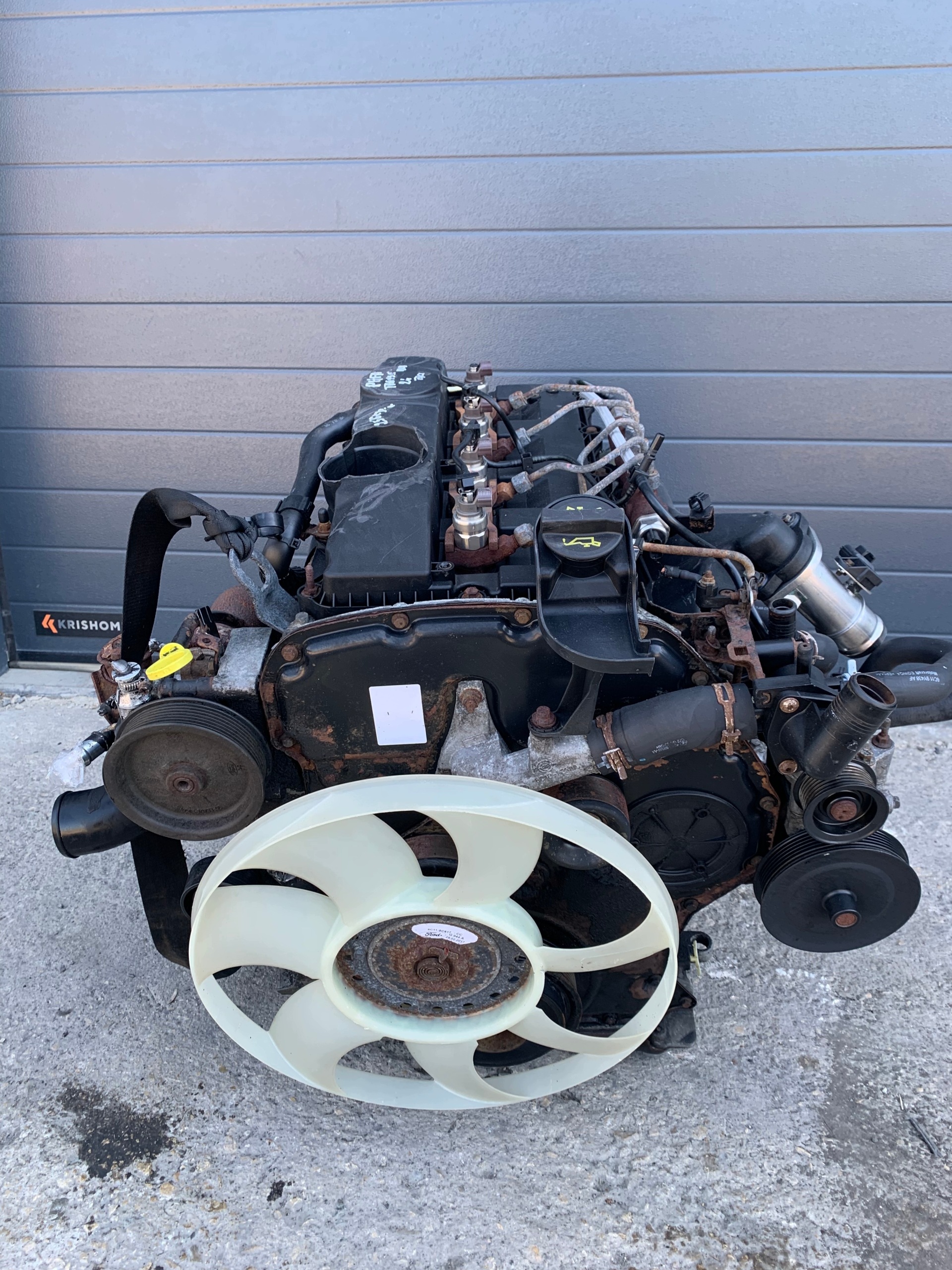 kompletní motor Ford Transit Mk7 2.4 Tdci Phfa Euro 4 06-12, Auf Lager in der EU — Foto 1