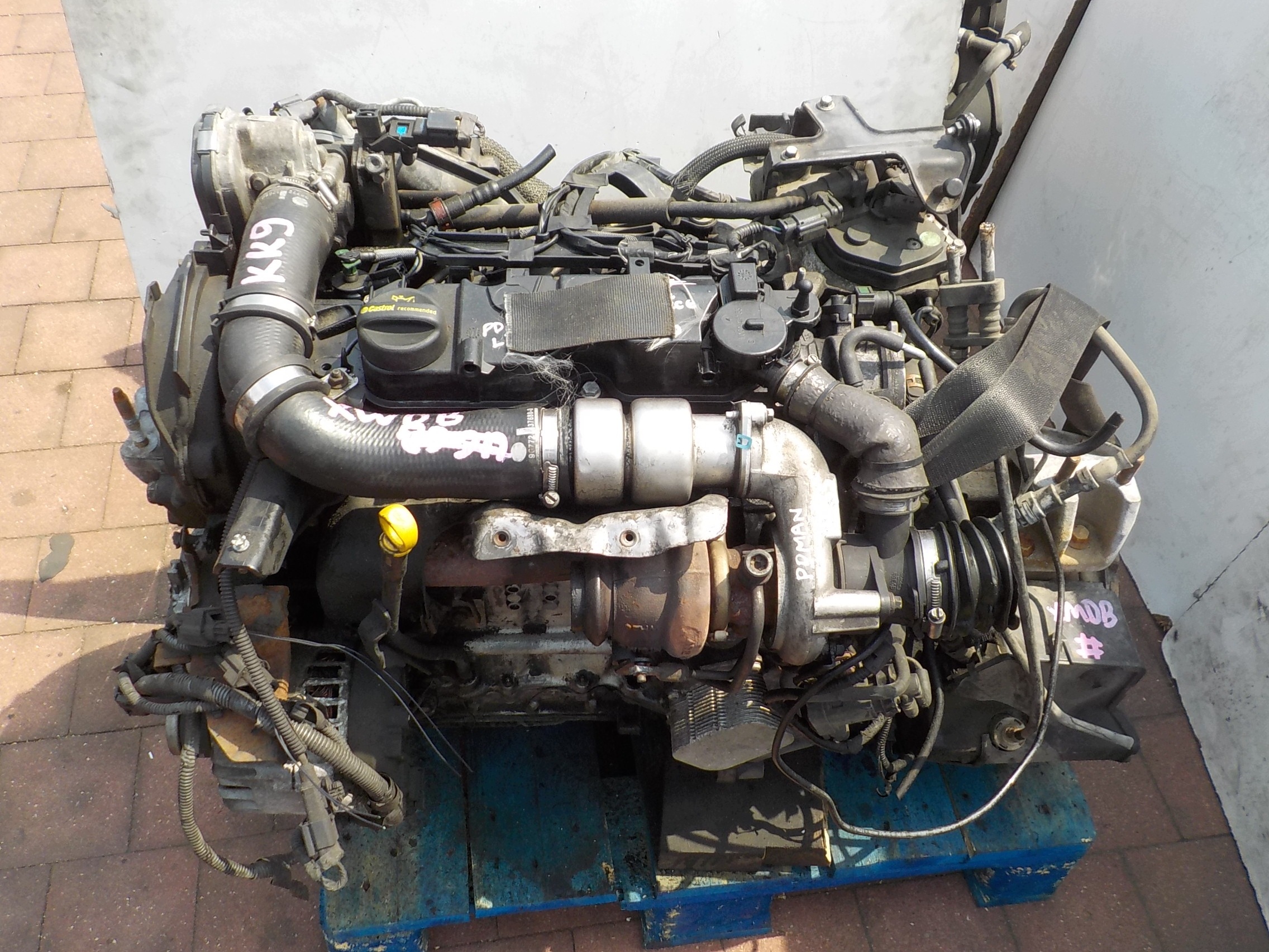 Ford Connect Ii 16r 1.5 Dci Xwdb kompletní motor Film, Auf Lager in der EU — Foto 1