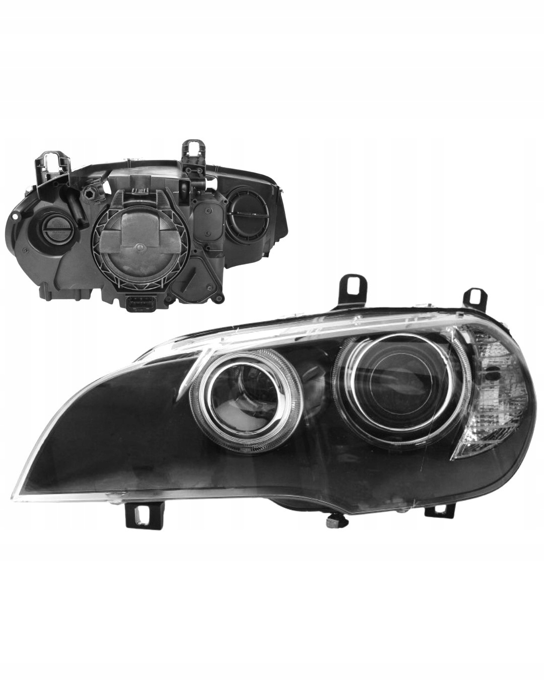 světlomet glówny levý MAGNETI MARELLI BMW X5 (E70) 10.06-04.10 2051091U, Auf Lager in der EU — Foto 1