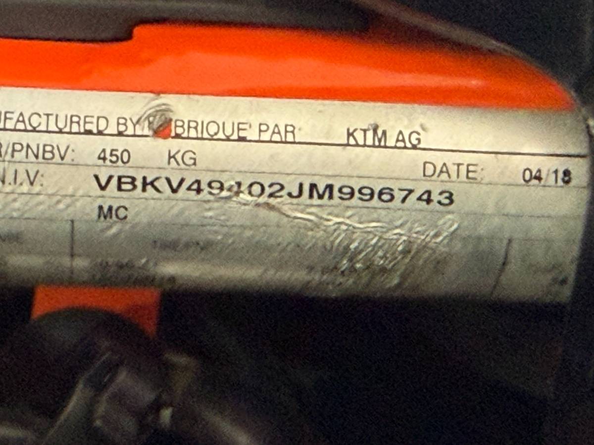 2018 KTM, Import USA — Foto 7 z 12
