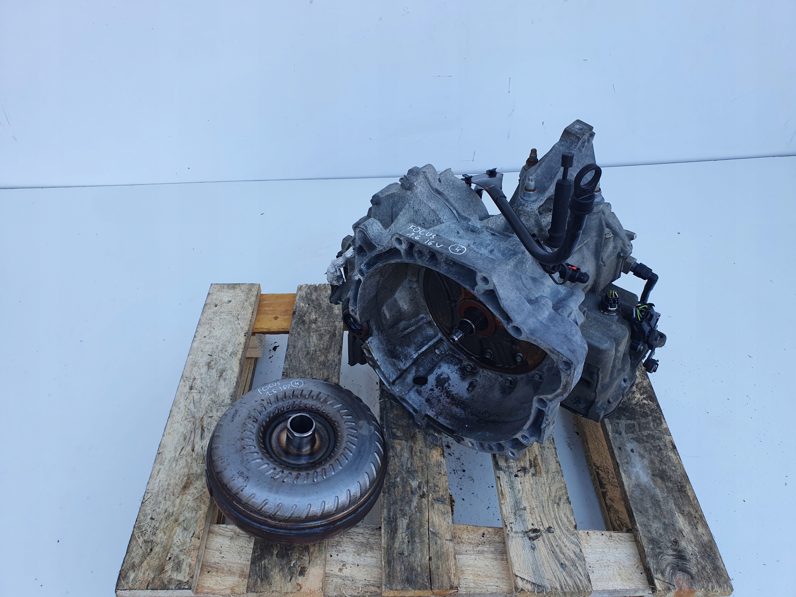 převodovka 5s4p-7000-ba Ford C Max Ford Focus Ii Mk2 1.6 16v Pvaa, Auf Lager in der EU — Foto 1