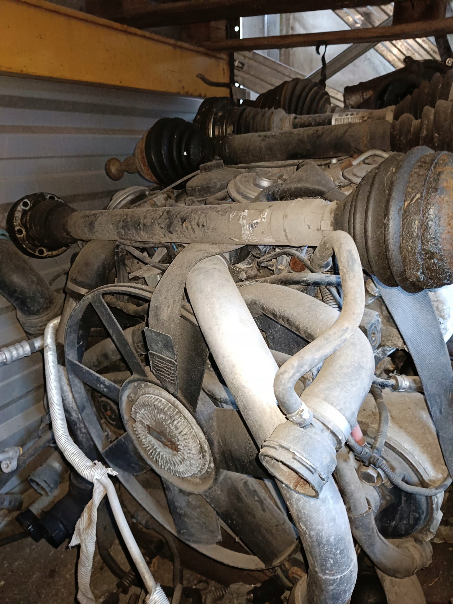 BMW E65 740d 398d1 kompletní motor M67, Auf Lager in der EU — Foto 1