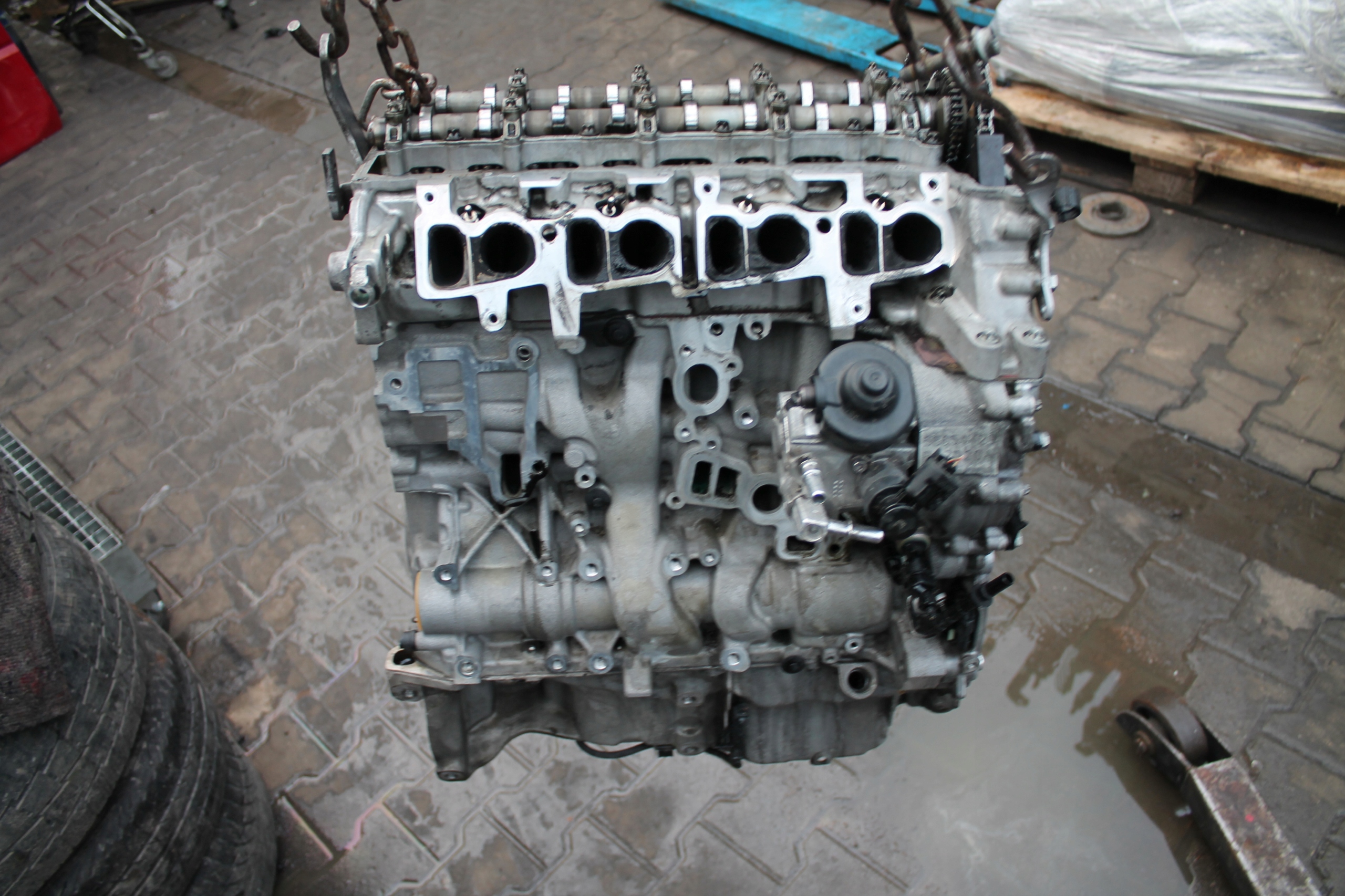 kompletní motor BMW B47d20a 60 Tyskm 17 Rok, Auf Lager in der EU — Foto 1