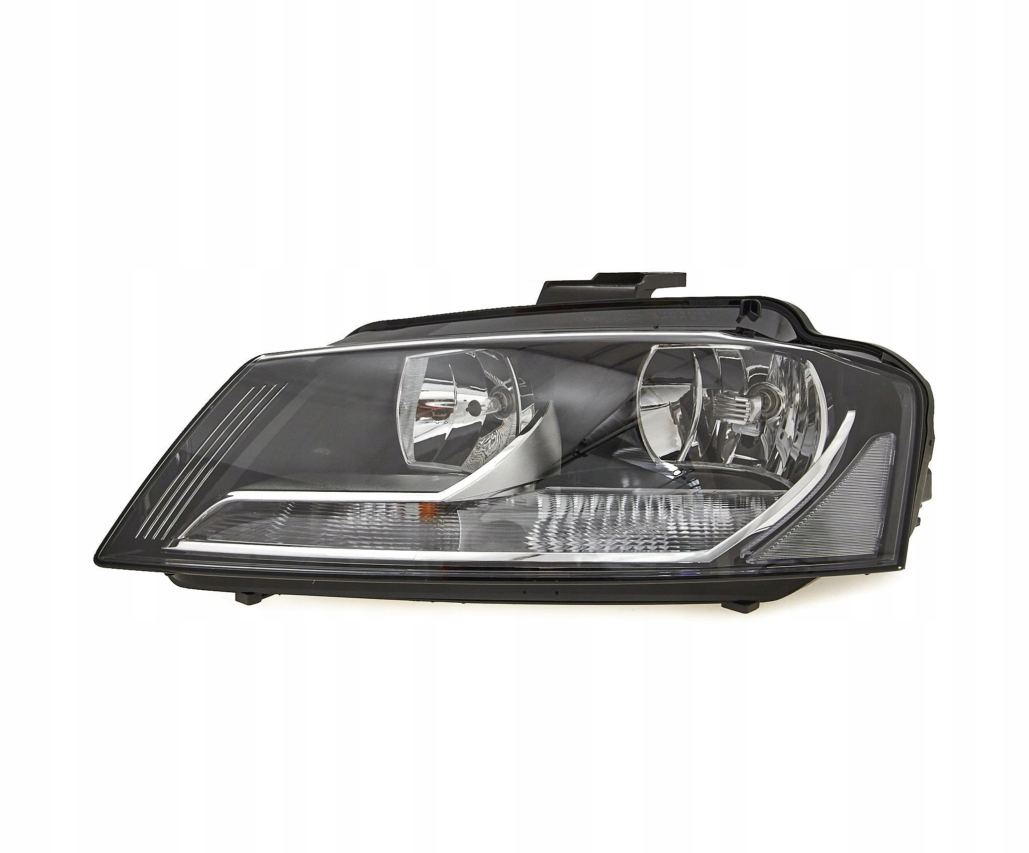 Přední světlomet Audi A3 2009 - 12 H7 / H7 W5W Hella z motorkem levá, Auf Lager in der EU — Foto 1