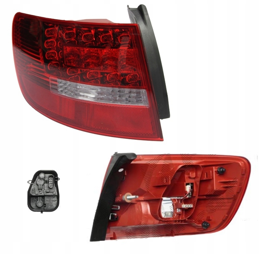 světlomet zadní levá LED Audi A6 C6 Kombi 2008-2011, Auf Lager in der EU — Foto 1