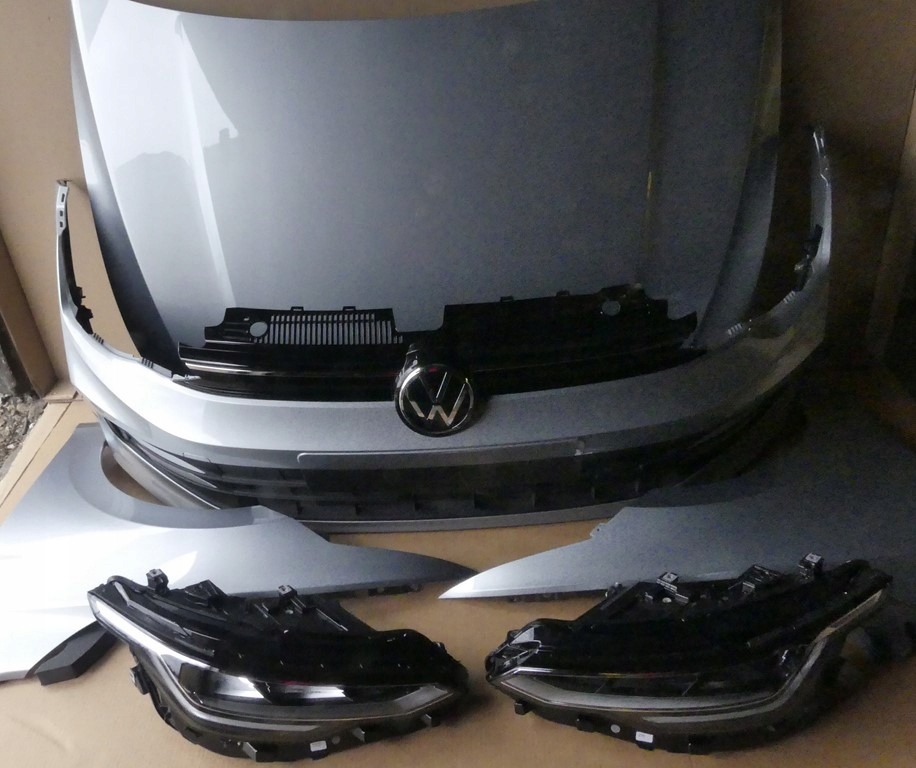 VW Golf Viii facelift Pól LED komplet Lamp předních 5h1941005a, 5h1941006a komplet levý i pravý, Auf Lager in der EU — Foto 1