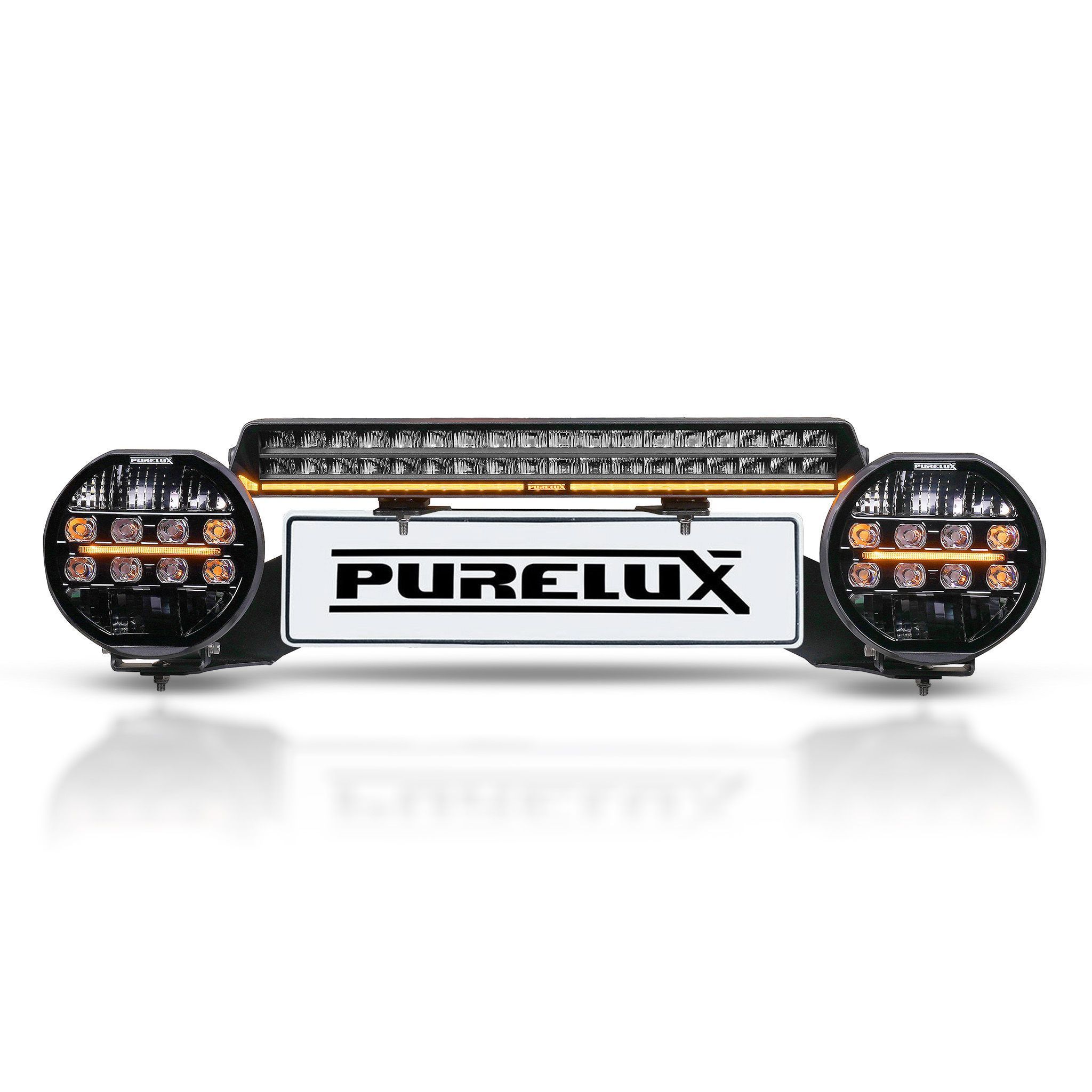 sada světel dálkový LED Purelux WRC 4 – 432W | 28 000 lm |Led Bar, Auf Lager in der EU — Foto 1
