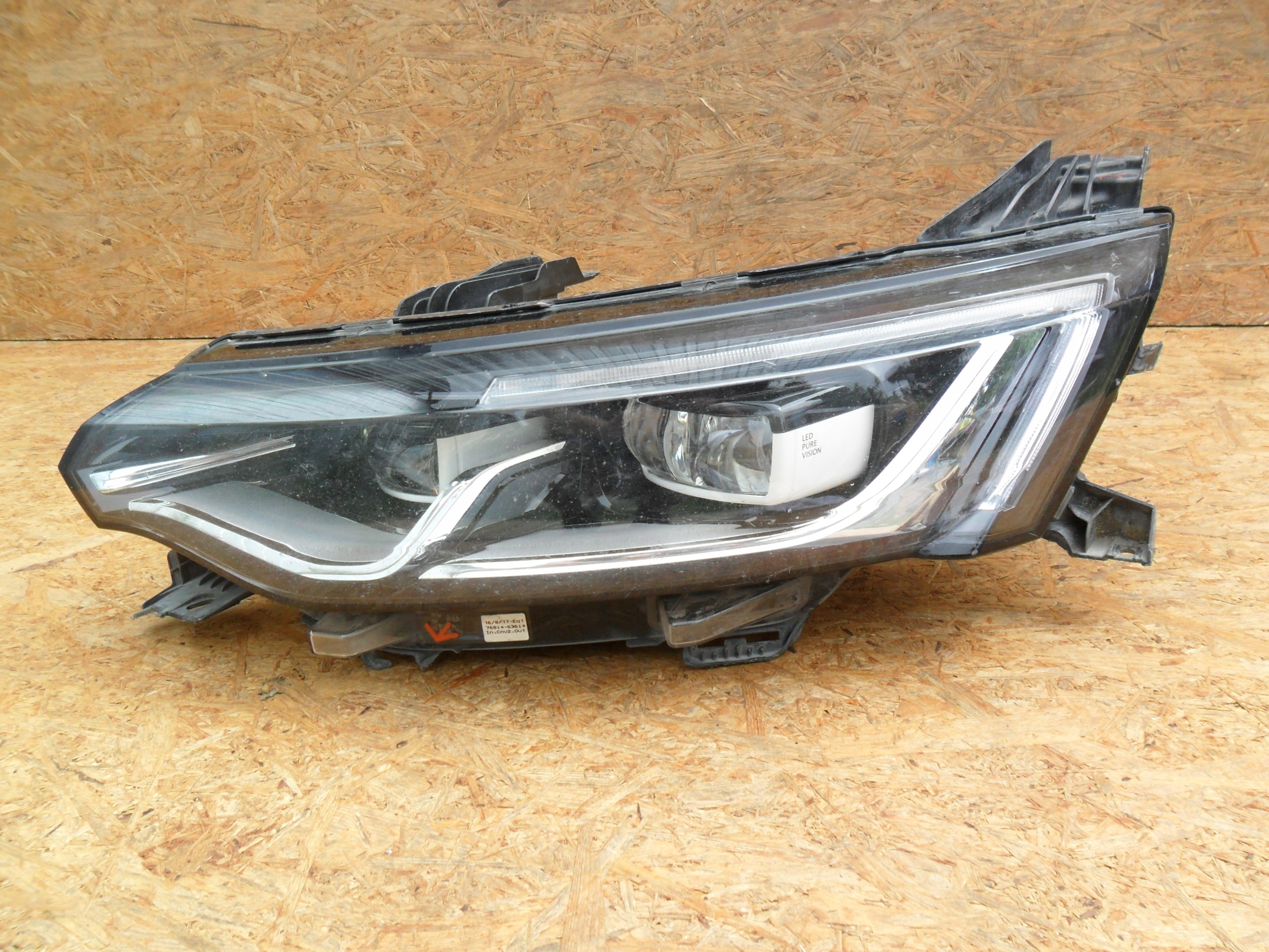 světlomet levá přední Renault Talisman 17- FULL LED, Auf Lager in der EU — Foto 1