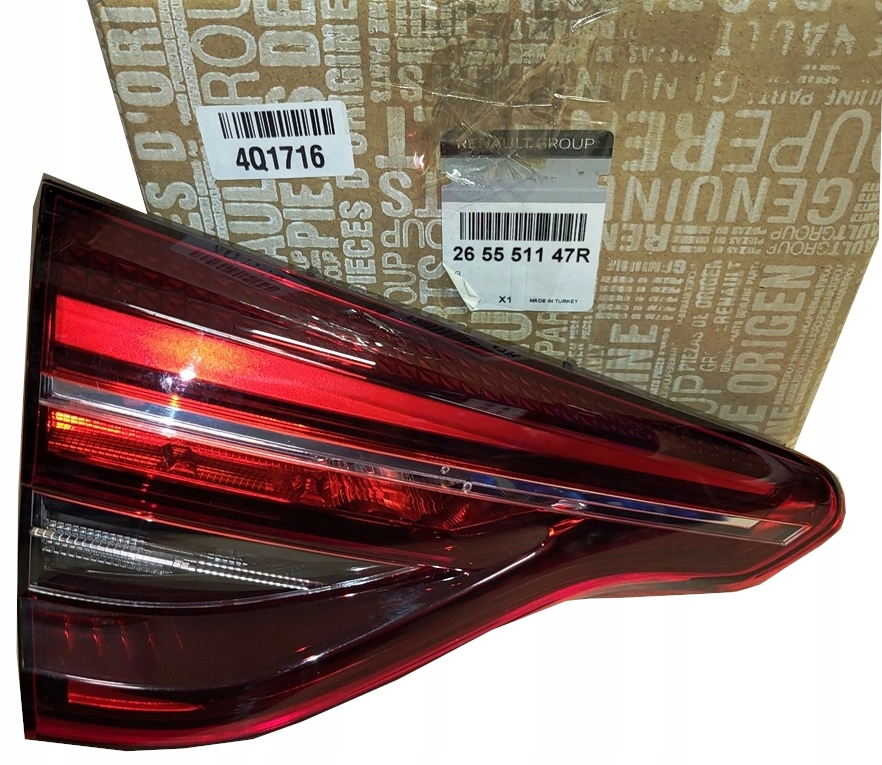 Renault Clio 5 V levá světlomet na Klapy zadní LED Ledowa 265551147r Ka3/036, Auf Lager in der EU — Foto 1