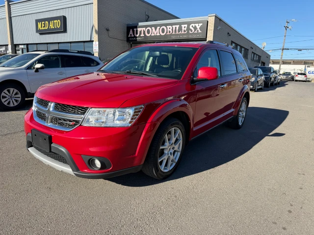 2018 Dodge Journey GT 7 passagers, rot, 150.675 km, Import Kanada — Foto 1