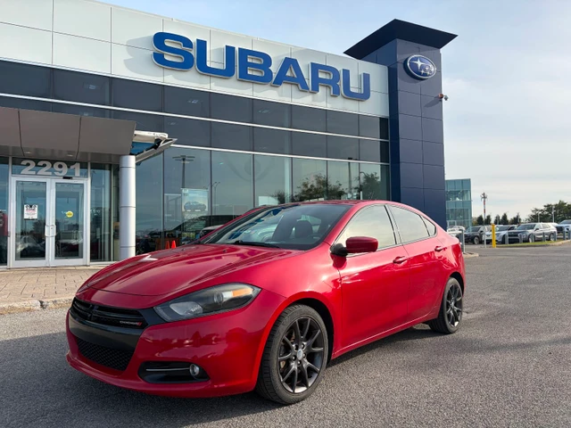 2015 Dodge Dart SXT / Bluetooth / Régulateur de vitesse, rot, 116.841 km, Import Kanada — Foto 1 z 14 2015 Dodge Dart SXT / Bluetooth / Régulateur de vitesse, rot, 116.841 km, Import Kanada — Foto 1 z 14