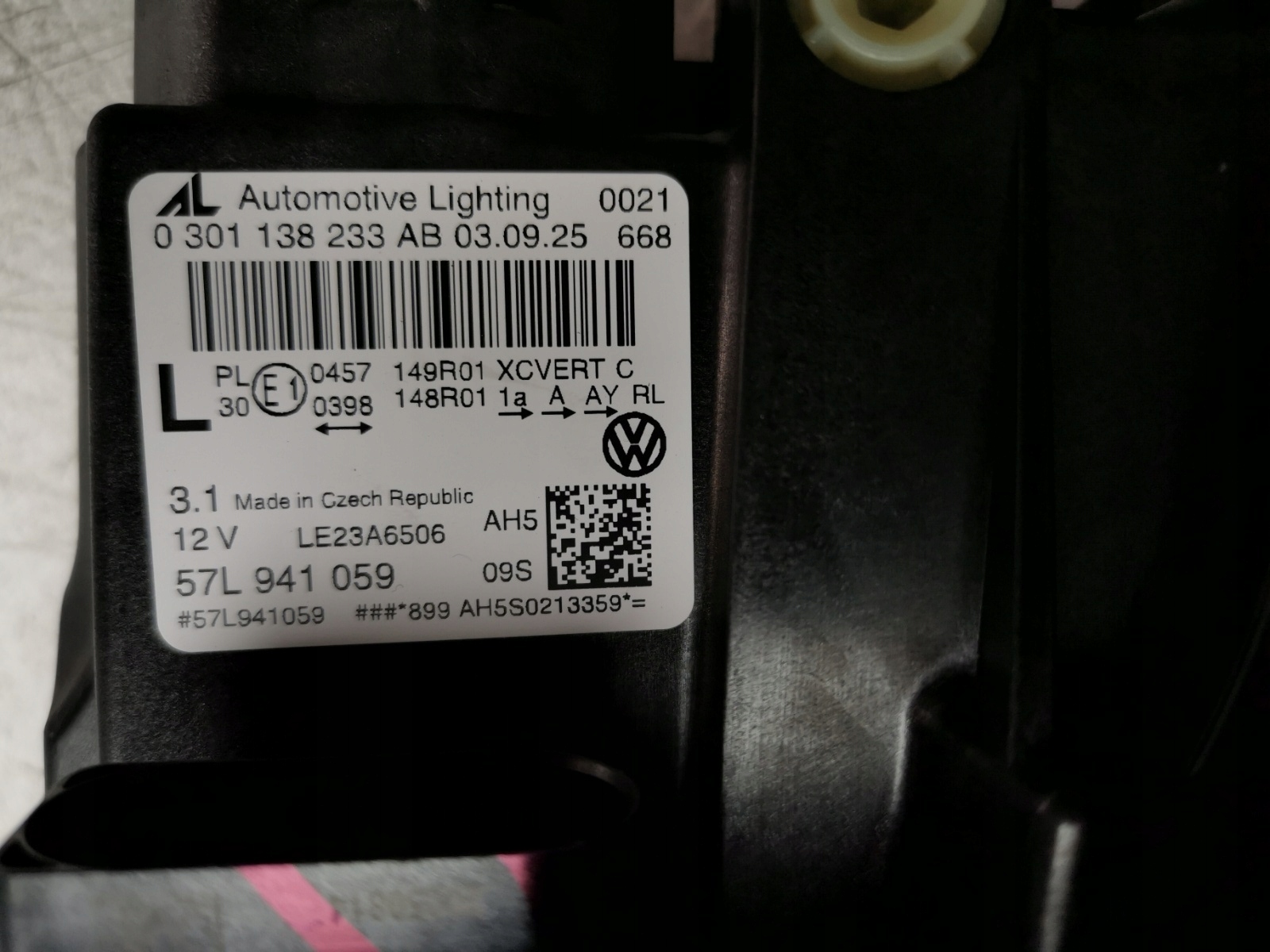 světlomet Full LED Matrix levá přední VW Tayron 57L941059 nová OE, Auf Lager in der EU — Foto 7 z 12