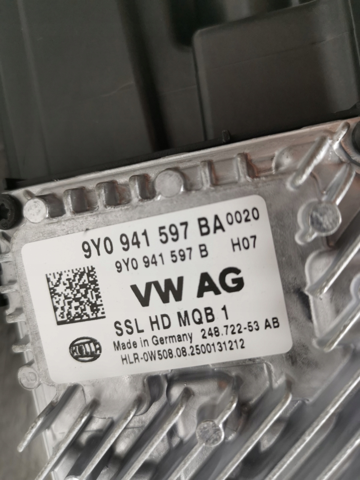 světlomet Full LED Matrix levá přední VW Tayron 57L941059 nová OE, Auf Lager in der EU — Foto 9 z 12