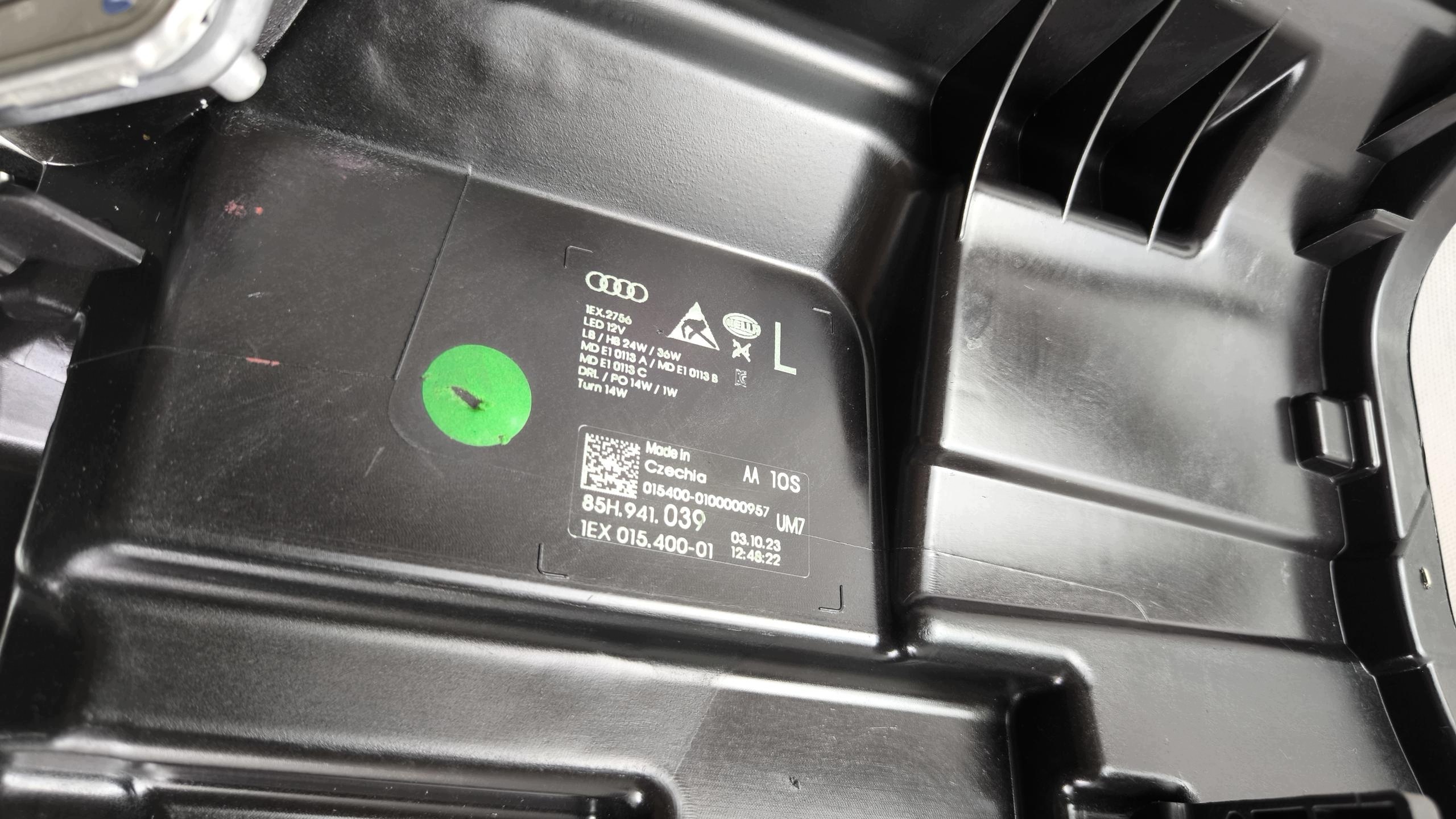Audi Q6 E-tron FULL LED Matrix levý světlomet 85h941039, Auf Lager in der EU — Foto 11 z 13