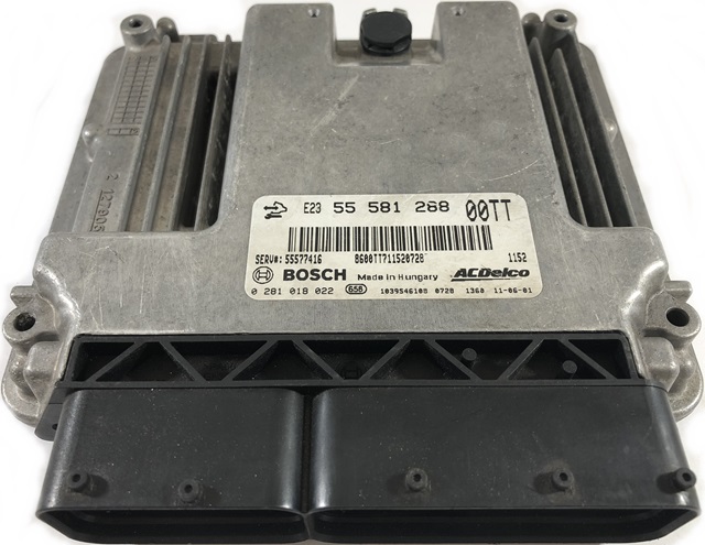 Jednostka sterujaca motoru EDC17C18 BOSCH 0281018022 OPEL 55581288, Auf Lager in der EU — Foto 1