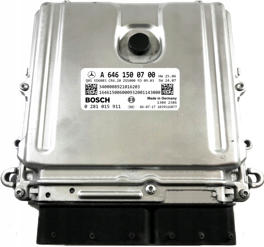 Jednostka sterujaca motoru EDC16CP31 (CDI4) BOSCH 0281015911, Auf Lager in der EU — Foto 1