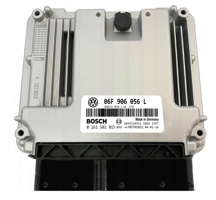 Jednostka sterujaca motoru MED9.5.10 VOLKSWAGEN-VW 06F906056L BOSCH 0261S02015, Auf Lager in der EU — Foto 1