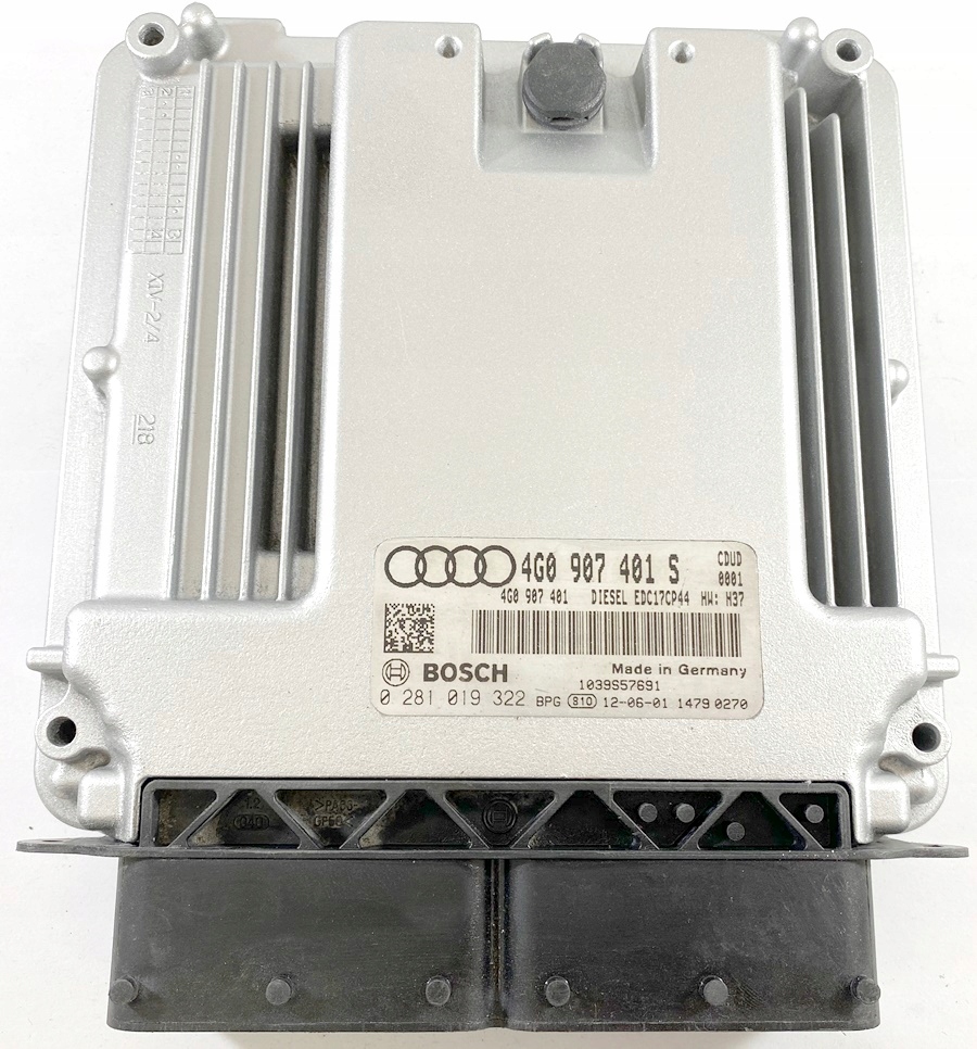 Jednostka sterujaca motoru EDC17CP44 BOSCH 0281019322 AUDI 4g0907401s, Auf Lager in der EU — Foto 1