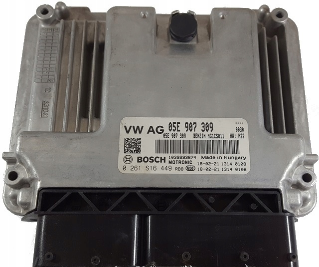 Jednostka sterujaca motoru BOSCH MOTRONIC BOSCH 0261S16449 05E907309, Auf Lager in der EU — Foto 1