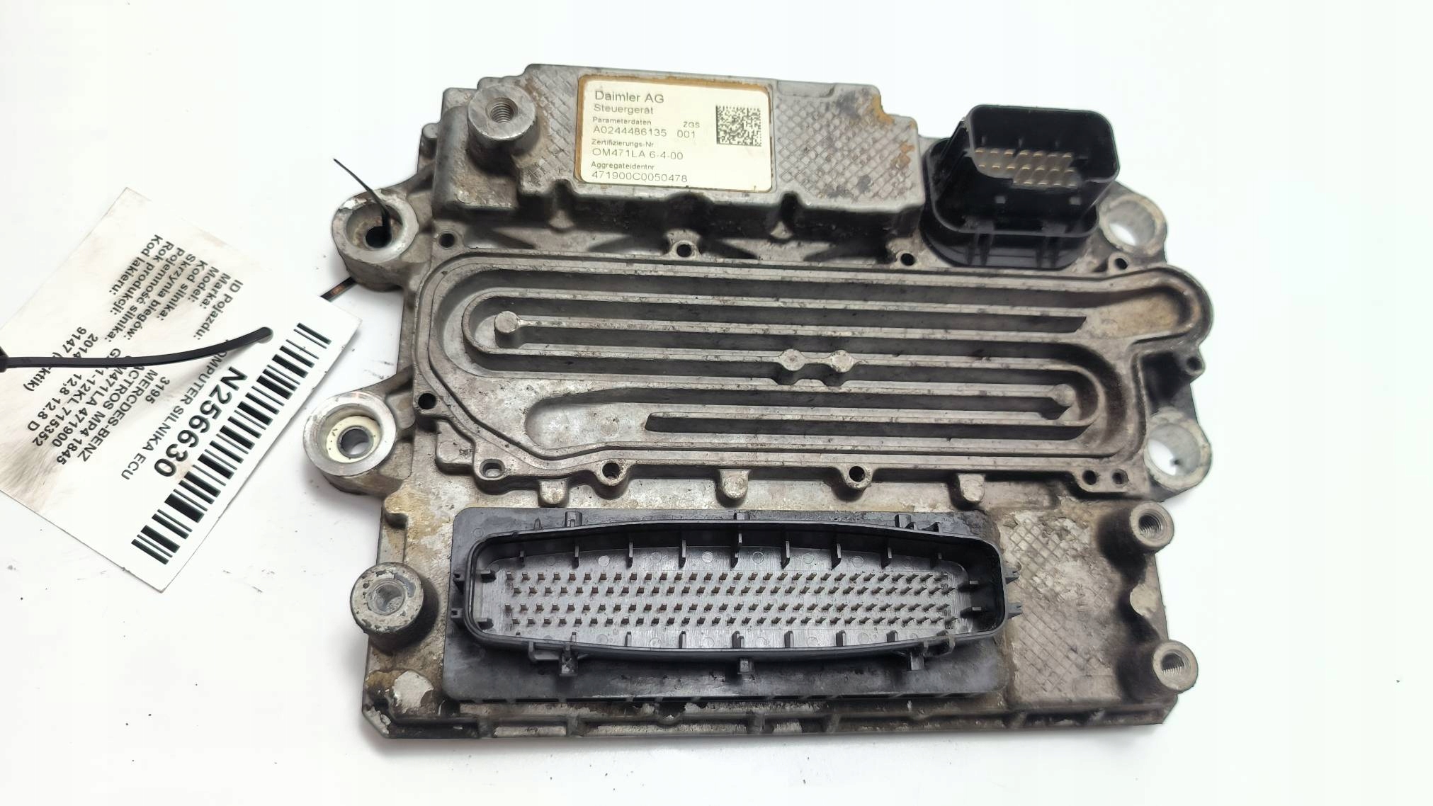 řídicí jednotka motoru Ecu A0014464035 Mercdes-benz Actros Mp4 1845, Auf Lager in der EU — Foto 1