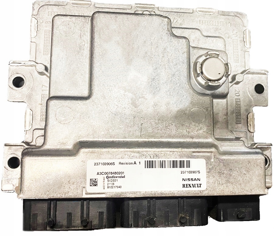 řídicí jednotka motoru ECU Continental 2.3 DCI originál plug & play, Auf Lager in der EU — Foto 1