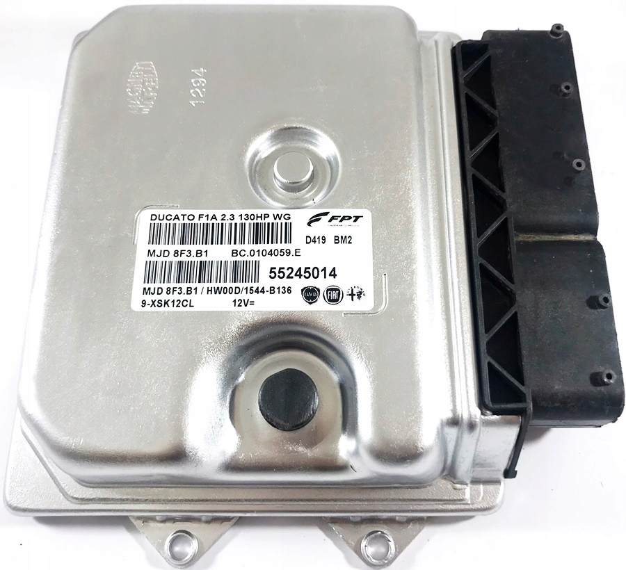 Komputer Ecu Ducato 2.3 55245014 Mjd8f3.b1 Virgin, Auf Lager in der EU — Foto 1