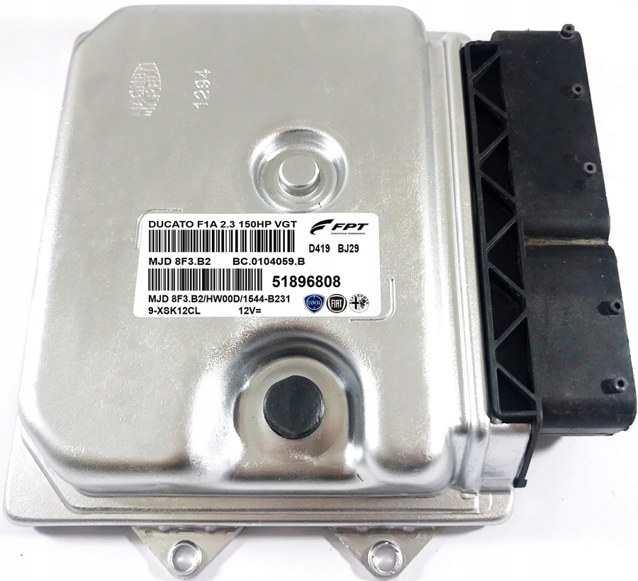 Ecu Ducato 2.3 51896808 Mjd8f3.b2 Virgin, Auf Lager in der EU — Foto 1