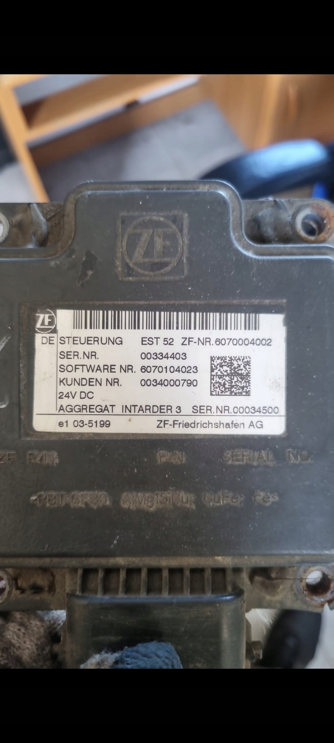 řídicí jednotka retardera DAF 105 ZF EST 52 6070004002, Auf Lager in der EU — Foto 1