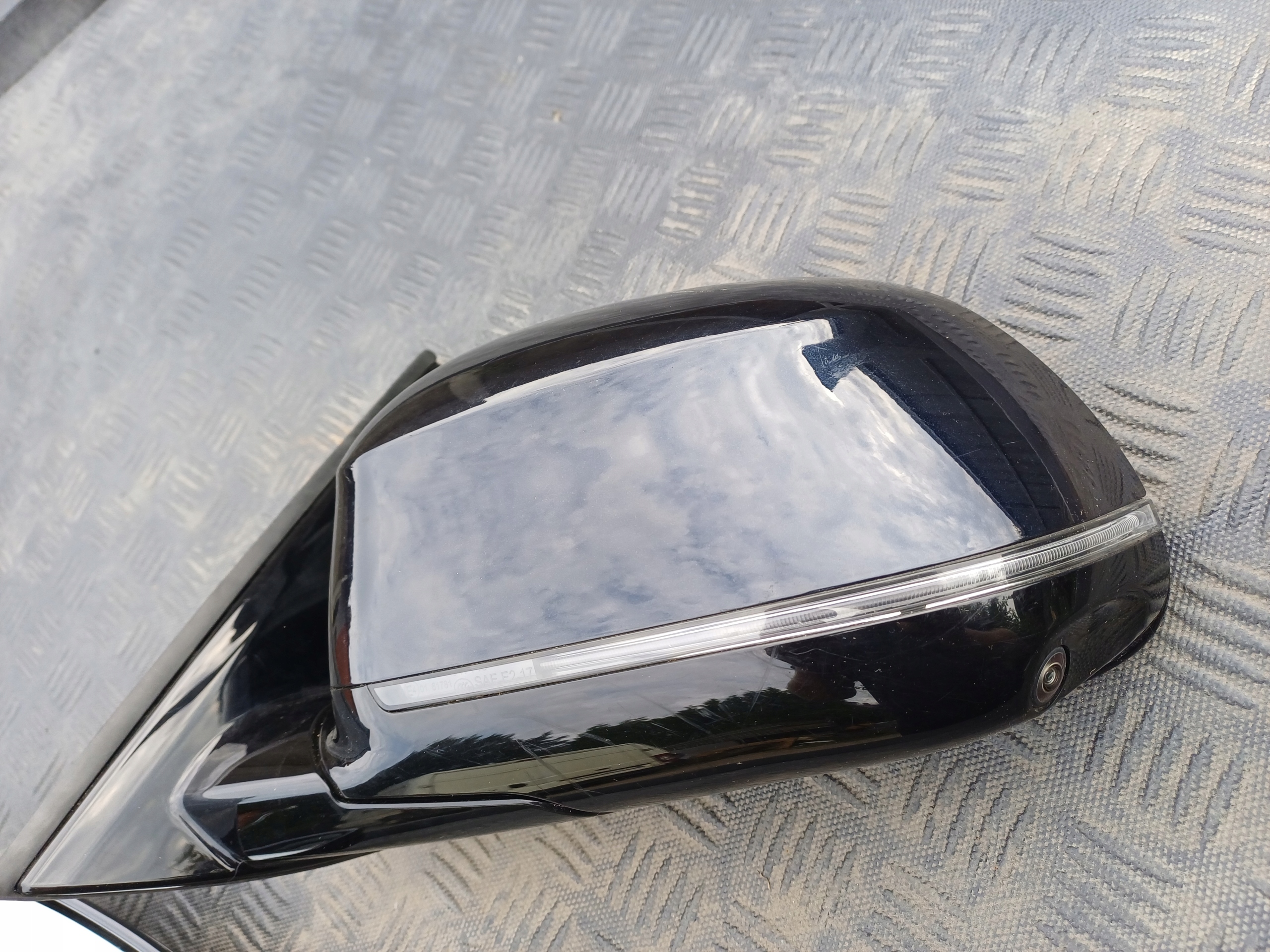 zrcátko levé BMW X3 G0 Shadowline Kamera Asystent 9pin Kolor 416, Auf Lager in der EU — Foto 1