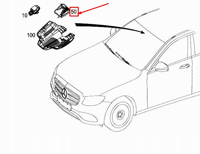 MERCEDES-BENZ E W213 Jednostka sterujaca kamera wielofunkcyjna A2139009506, Auf Lager in der EU — Foto 1 MERCEDES-BENZ E W213 Jednostka sterujaca kamera wielofunkcyjna A2139009506, Auf Lager in der EU — Foto 1