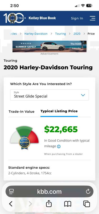 2020 Harley-Davidson, Import USA — Foto 10 z 10