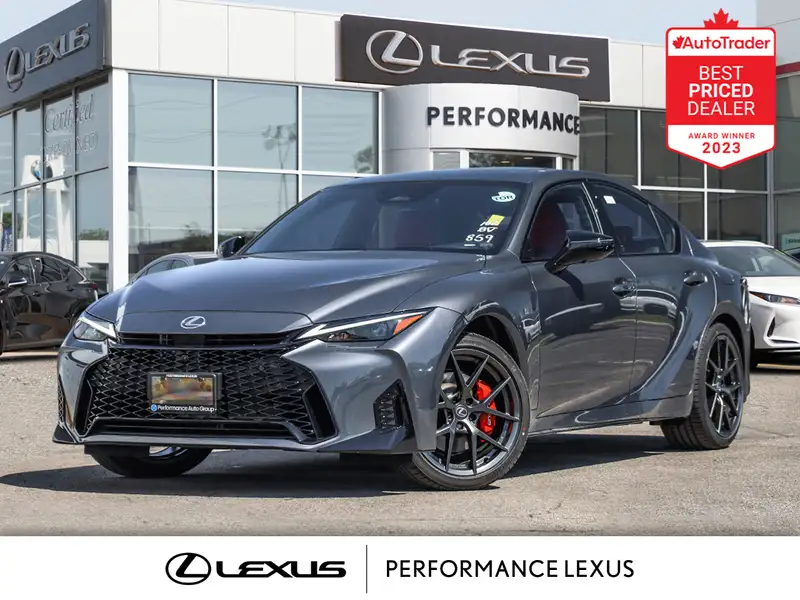 2026 Lexus IS 350 AWD F SPORT 2- 12.3" TOUCH DISPLAY, grau, 90 km, Import Kanada — Foto 1