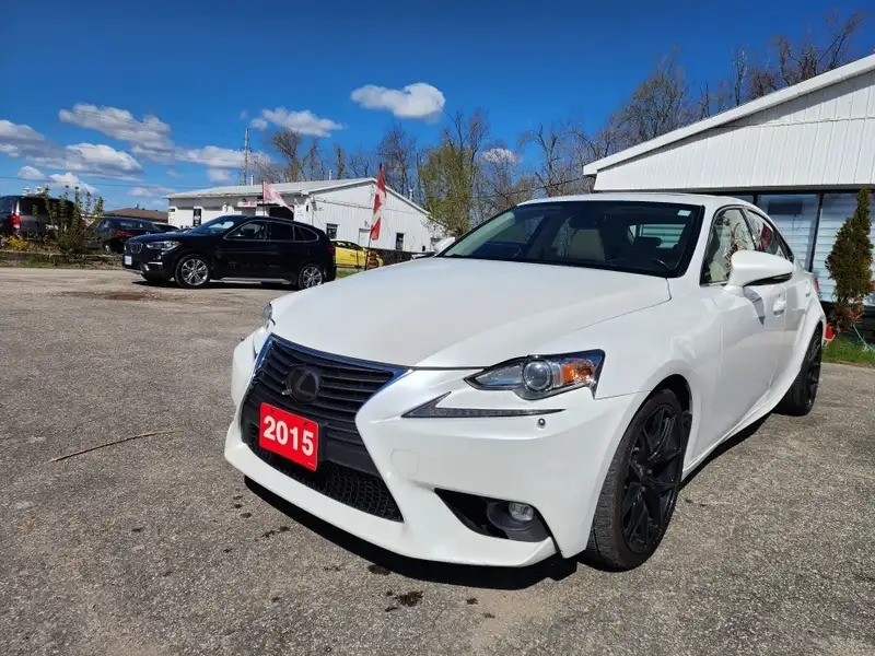 2015 Lexus IS 250, weiß, 167.789 km, Import Kanada — Foto 3 z 12